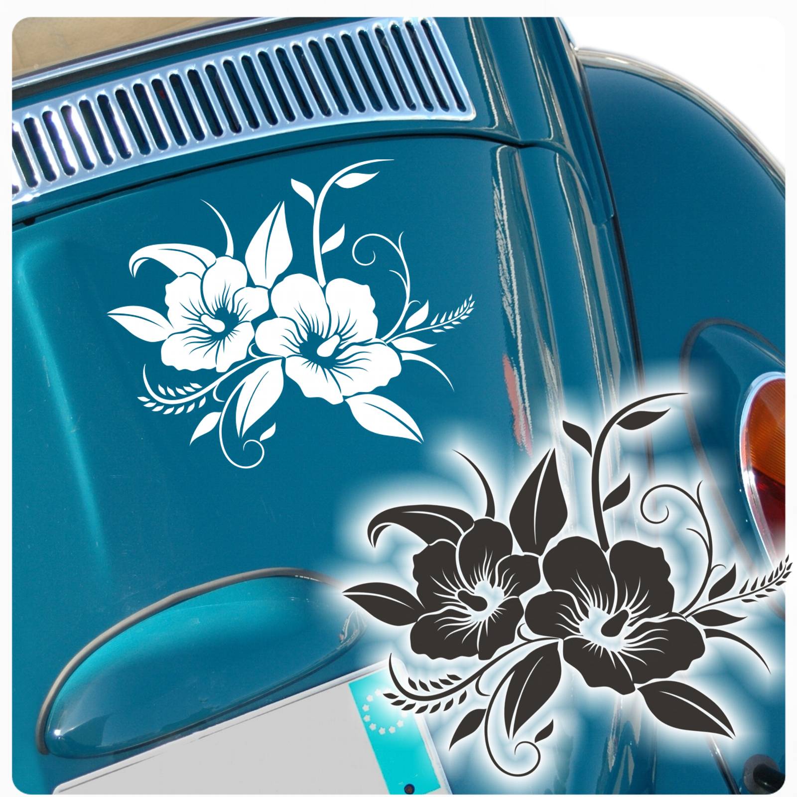 Hibiskus Blumen Auto Aufkleber Autoaufkleber Hawaii Sticker Blume A315 Ebay 2957