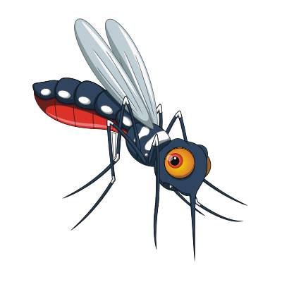 Moskito Mosquito Stechmücke Autoaufkleber