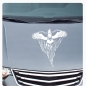 Preview: Tribal Adler Eagle Flames Autoaufkleber Auto Aufkleber Sticker A370