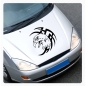 Preview: Tribal Adler Autoaufkleber Auto Aufkleber Sticker Motorhauben Haube A087