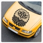 Preview: Autoaufkleber Adler Eagle Aufkleber Motorhaube Tribal Kopf A294