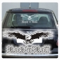 Preview: Adler Eagle Rock N Roll Auto Aufkleber Autoaufkleber Sticker A1249