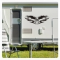 Preview: Tribal Adler Weißkopfadler Eagle Wohnmobil Aufkleber Caravan Sticker WoMo156