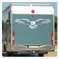 Preview: Adler Weißkopfadler Eagle Wohnmobil Aufkleber Caravan Sticker WoMo416