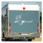 Preview: Adler Eagle Seeadler Wohnmobil Aufkleber Wohnwagen Caravan Sticker WoMo153