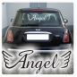 Preview: Angel Engel Auto Aufkleber Sticker Autoaufkleber A126
