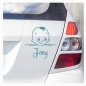 Preview: Baby Name Auto Aufkleber Autoaufkleber Sticker AB006