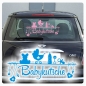 Preview: Babykutsche Autoaufkleber Baby Aufkleber Sticker A1069