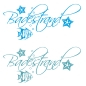 Preview: Wandtattoo Badestrand Wandaufkleber Badezimmer BAD Fisch Seestern W501