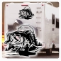 Preview: Barsch angeln fischen Fisch Wohnmobil Aufkleber Wohnwagen Sticker WoMo260