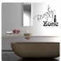 Preview: Beauty Zone Wandtattoo Wandaufkleber Badezimmer WC W812