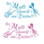 Preview: Bei Mutti schmeckt´s am Besten! Wandtattoo Wandaufkleber W720