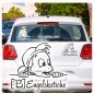 Preview: Bengelskutsche  Autoaufkleber Aufkleber Sticker A1904