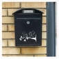 Preview: Briefkastenaufkleber Eichhörnchen Aufkleber Sticker B009