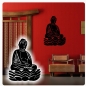 Preview: Buddha Asia Wandtattoo Wandaufkleber Badezimmer W175