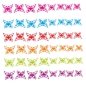 Preview: Fahrradaufkleber Schmetterlinge Butterflys Aufkleber Sticker SET F032