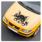 Preview: Auto Aufkleber Chihuahua Autoaufkleber Hunde Sticker A1815