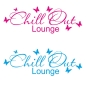 Preview: Tür Aufkleber Chillout Lounge Schmetterlinge Chill Out Wandtattoo T905