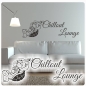 Preview: Schildkröte Chillkröte Chill Out Lounge Chillout Wandtattoo W1776