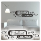 Preview: Wandtattoo Chillout Lounge Wandaufkleber Chill Out Wandaufkleber W1813