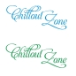 Preview: Chillout Zone  Wandtattoo Wandaufkleber Vintage W1074