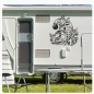 Preview: springende Delfine Delphine Meer Wohnmobil Aufkleber Camper WoMo063