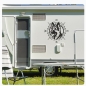 Preview: Wohnmobil Aufkleber Deutscher Schäferhund Kompass Wohnwagen Caravan Sticker WoMo451