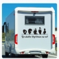 Preview: Wohnmobil Die schnellen Vögel können uns mal! Raben Aufkleber Caravan Sticker WoMo113