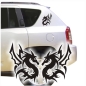 Preview: Tribal Dragon Drachen Sticker 2er Set Drache Autoaufkleber Aufkleber 2er Set A606