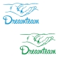 Preview: Autoaufkleber Dreamteam Hand Pfote Sticker Auto Aufkleber A663