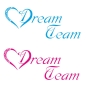 Preview: Wandtattoo Dream Team Schlafzimmer Wandaufkleber Liebe ist Tattoo W596