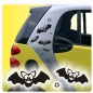 Preview: Autoaufkleber Fledermaus Aufkleber Set Autosticker Sterne Stars A215