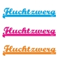 Preview: Smart Fortwo Fluchtzwerg Sticker Auto Aufkleber A1078