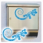 Preview: Briefkasten Aufkleber Gecko Gekko Echse Auto Sticker Briefkastenaufkleber B001