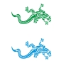 Preview: Tribal Gecko Gekko Eidechse Sticker Aufkleber Autoaufkler WoMo065