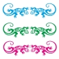 Preview: 2er SET Gecko Gekko Echse Lizzard Autoaufkleber Sticker A799