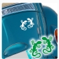 Preview: Autoaufkleber Gecko Gekko Echse Auto Aufkleber Sticker Wohnmobil 2er SET A081