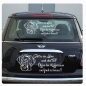Preview: Schnauzer Riesenschnauzer Gibt es ein Leben nach dem Tod Sticker Auto Aufkleber A4277