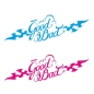 Preview: Good & Bad Autoaufkleber Auto Aufkleber Sticker A1164