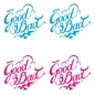 Preview: 2er SET Good & Bad Auto Aufkleber Sticker Autoaufkleber A1163