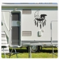 Preview: Grizzly Bär Traumfänger Mond Wohnmobil Aufkleber Caravan Sticker WoMo410