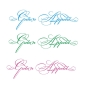 Preview: Guten Appetit Wandtattoo Wandaufkleber Vintage W672