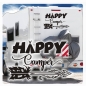 Preview: Wohnmobil Happy Camper Aufkleber Caravan Sticker WoMo111