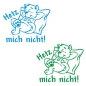 Preview: Wohnmobil Aufkleber Katze Peace Chillkatze Hetz mich nicht! Caravan WoMo238