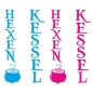 Preview: Aufkleber Sticker für Thermomix Hexen Kessel TM31 TM 31 Tattoo TH015