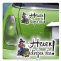 Preview: Hexen dürfen das! Autoaufkleber Sticker Digitaldruck DA504