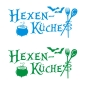 Preview: Tür Aufkleber Hexen Küche  Wandtattoo Hexenküche Sticker T233