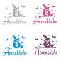 Preview: Türaufkleber Küche Hexenküche Eule Wandaufkleber Aufkleber Sticker T447