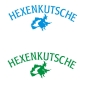 Preview: Hexenkutsche Hexen Auto Aufkleber Sticker Hexe A1738