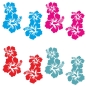 Preview: Aufkleber Sticker für Thermomix TM5 TM 6 Hibiskus Hawaii Blumen Tattoo TH802